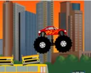 Monster truck destroyer fiús HTML5 játék