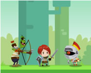 Heroes battle fiús HTML5 játék