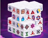 Mahjong dark dimensions fiús HTML5 játék
