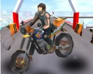 Mega ramp stunt moto online