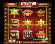 Redemption slot machine kaszinó játék játékok ingyen