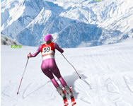 Slalom ski sport játék fiús ingyen játék