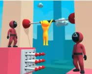 Squidly escape fall guy 3D fiús ingyen játék