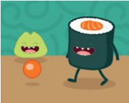 Sushi dash fiús HTML5 játék