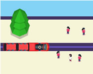 Train snake fiús HTML5 játék